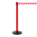 Queue Solutions SafetyPro 250, Red, 11' Red/White CAUTION DO NOT ENTER Belt SPRO250R-RWC110
